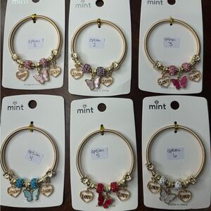 NWT Mint Stretchy Butterfly Bracelets- 6 Options $10 Closet Minimum Purchase